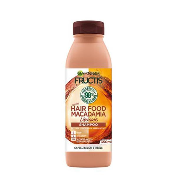 GARNIER FRUCTIS SHAMPOOHAIR FOOD MACADAMIA LISCIANTE 350 ML