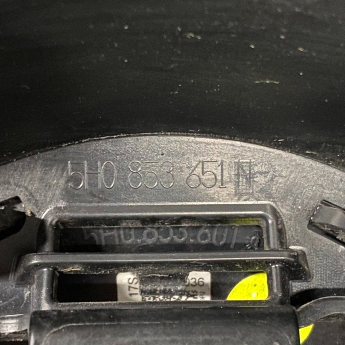 Griglia anteriore paraurti volkswagen golf viii Cod: 5h0853651 (2019-)