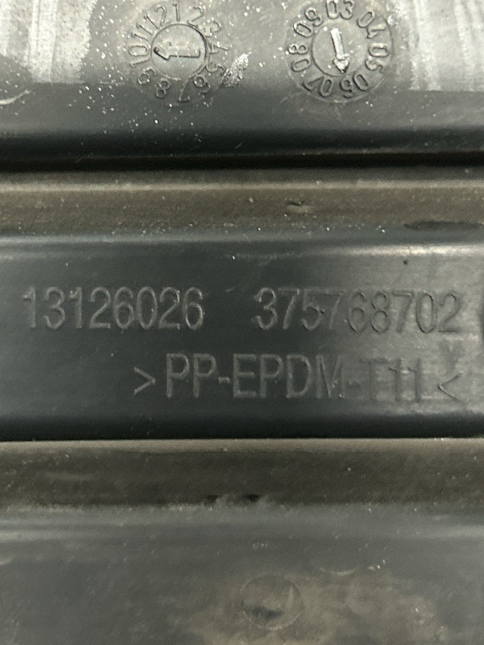 Griglia Fendinebbia Paraurti Anteriore Destro (DX) Opel Astra (2004 > 2011) cod . 13126026