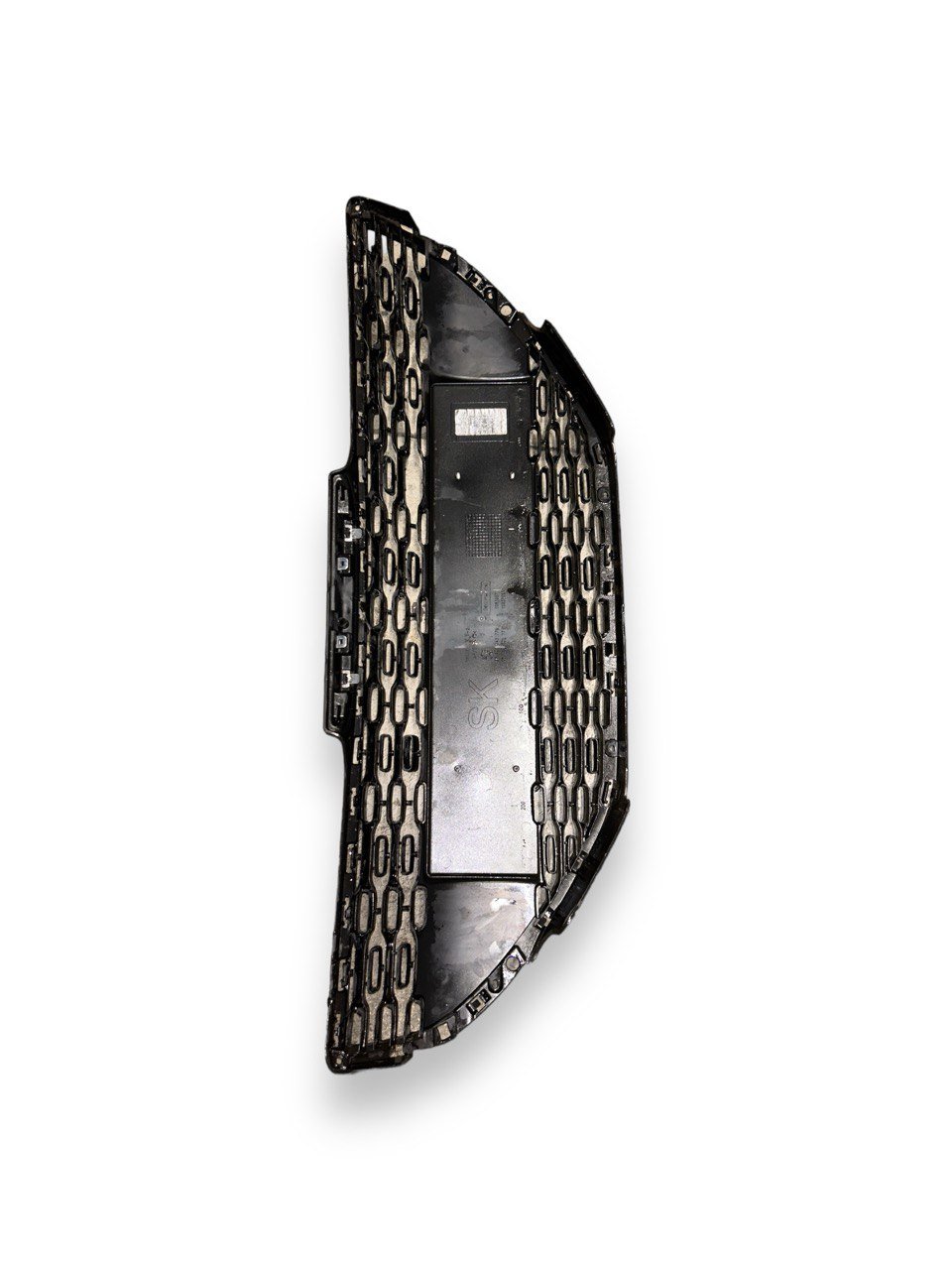 Griglia Porta Targa / Paraurti Nero Peugeot 208 I (2012 > 2019) cod.9672794377
