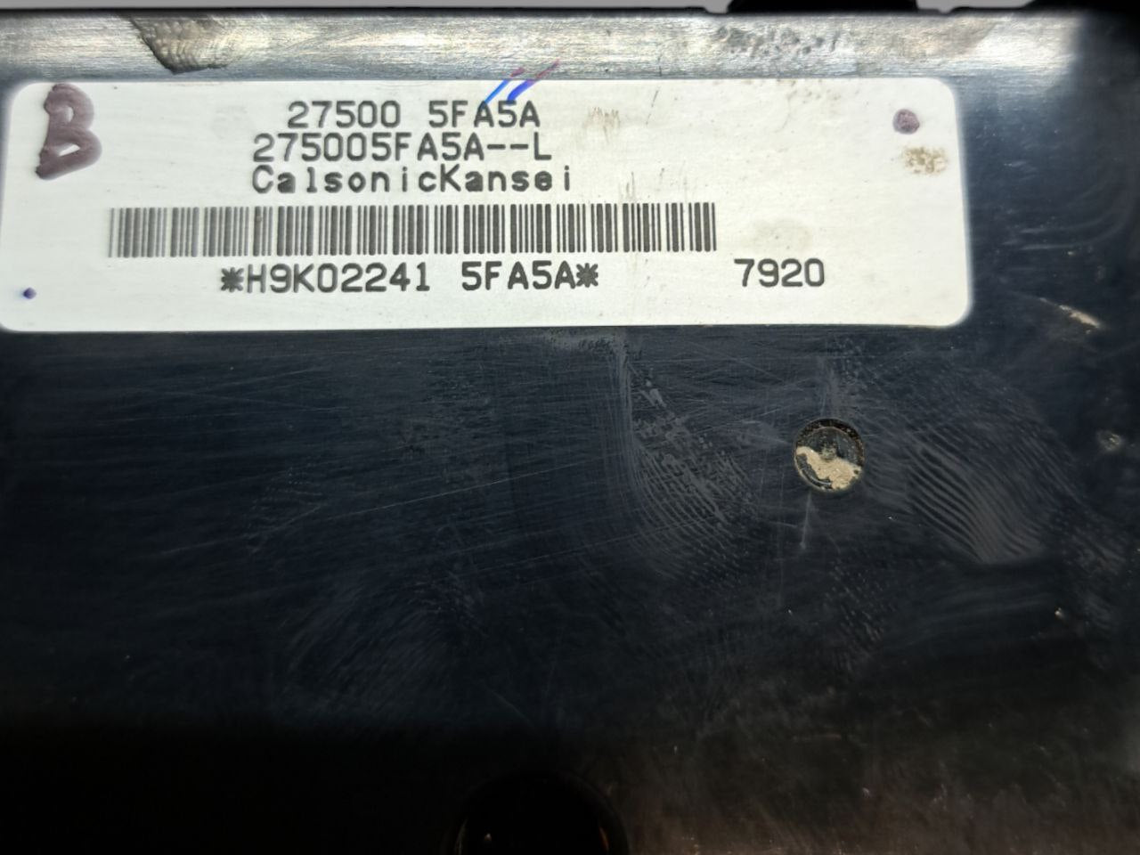 Gruppo Comandi Clima Nissan Micra (K14 - 2020) COD:275005FA5A