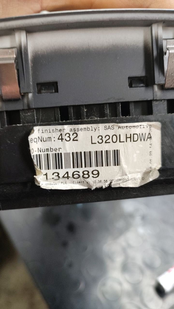 Gruppo comandi regolazione assetto guida Land Rover Range Rover ( L322 - 2008 ) 2.7 tdv6 cod l320lhdwa