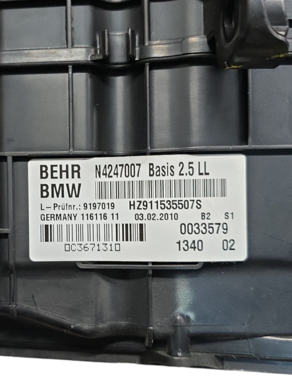 Gruppo Riscaldamento / Stufa Bmw Automatica Serie 7 F01 - F02 3.0 Benzina ( 2008 - 2015 ) Cod : N4247007