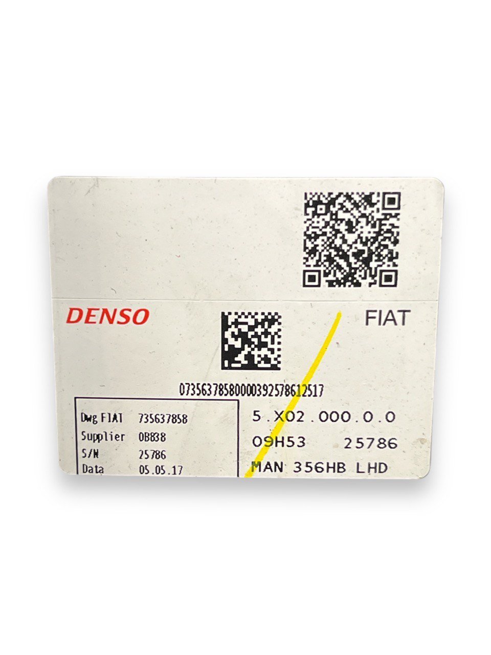 Gruppo riscaldamento / stufa Fiat Tipo 1.3 diesel (2015>) cod.735637858