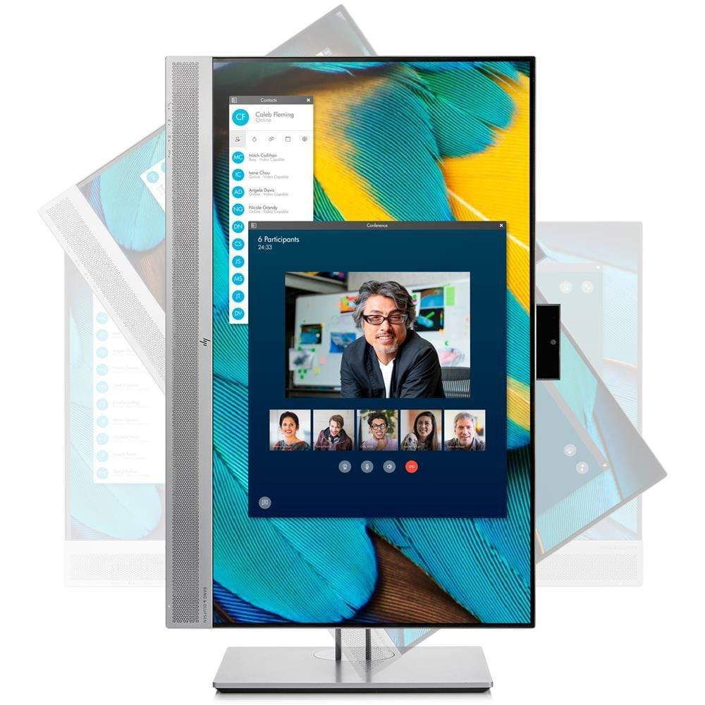 HP ELITEDISPLAY E273M LED 27" FHD, WEBCAM, VGA, HDMI , DisplayPort (A)