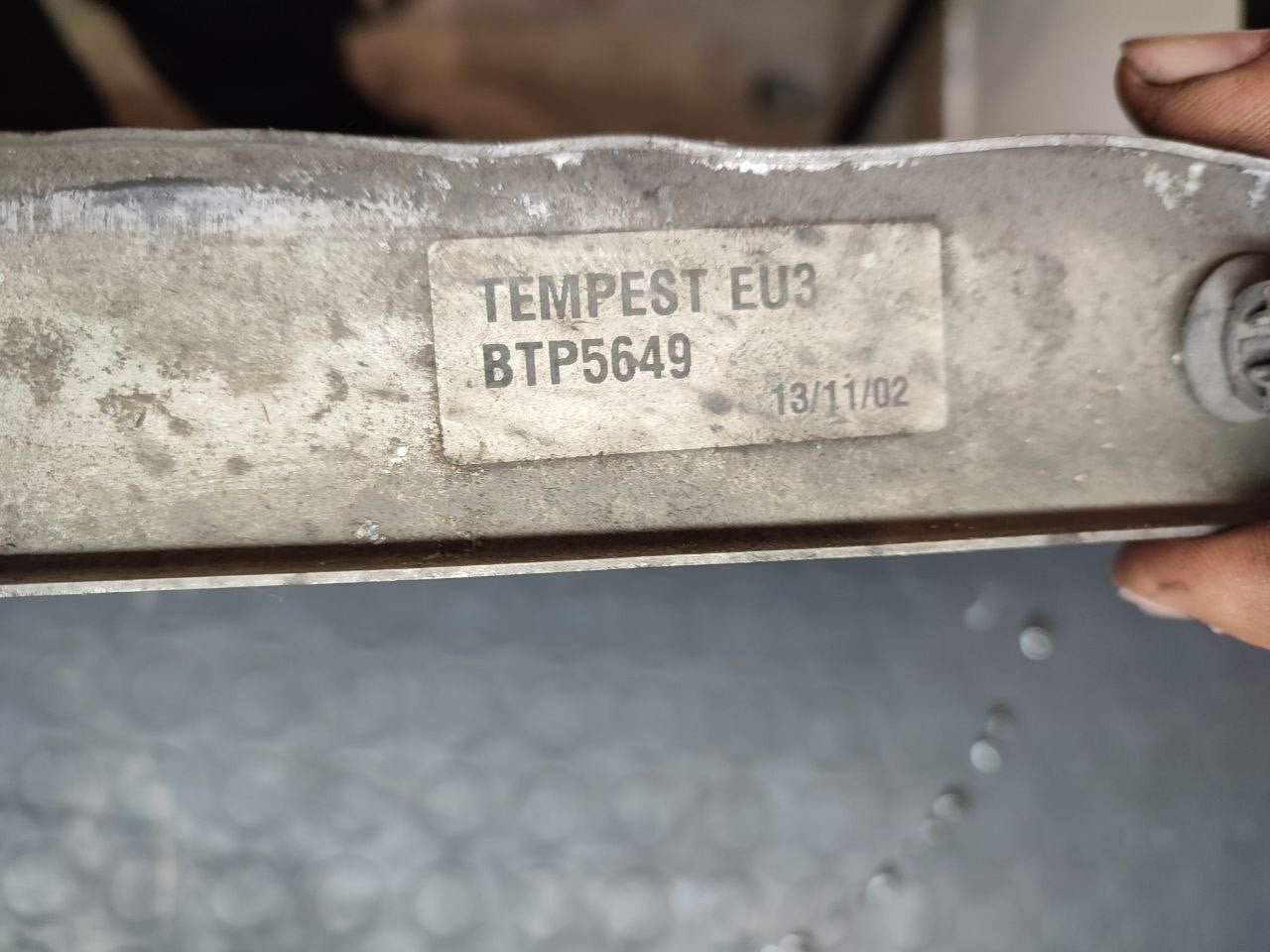 Intercooler Land Rover Discovery II 2.5 td5 cod bpt5649