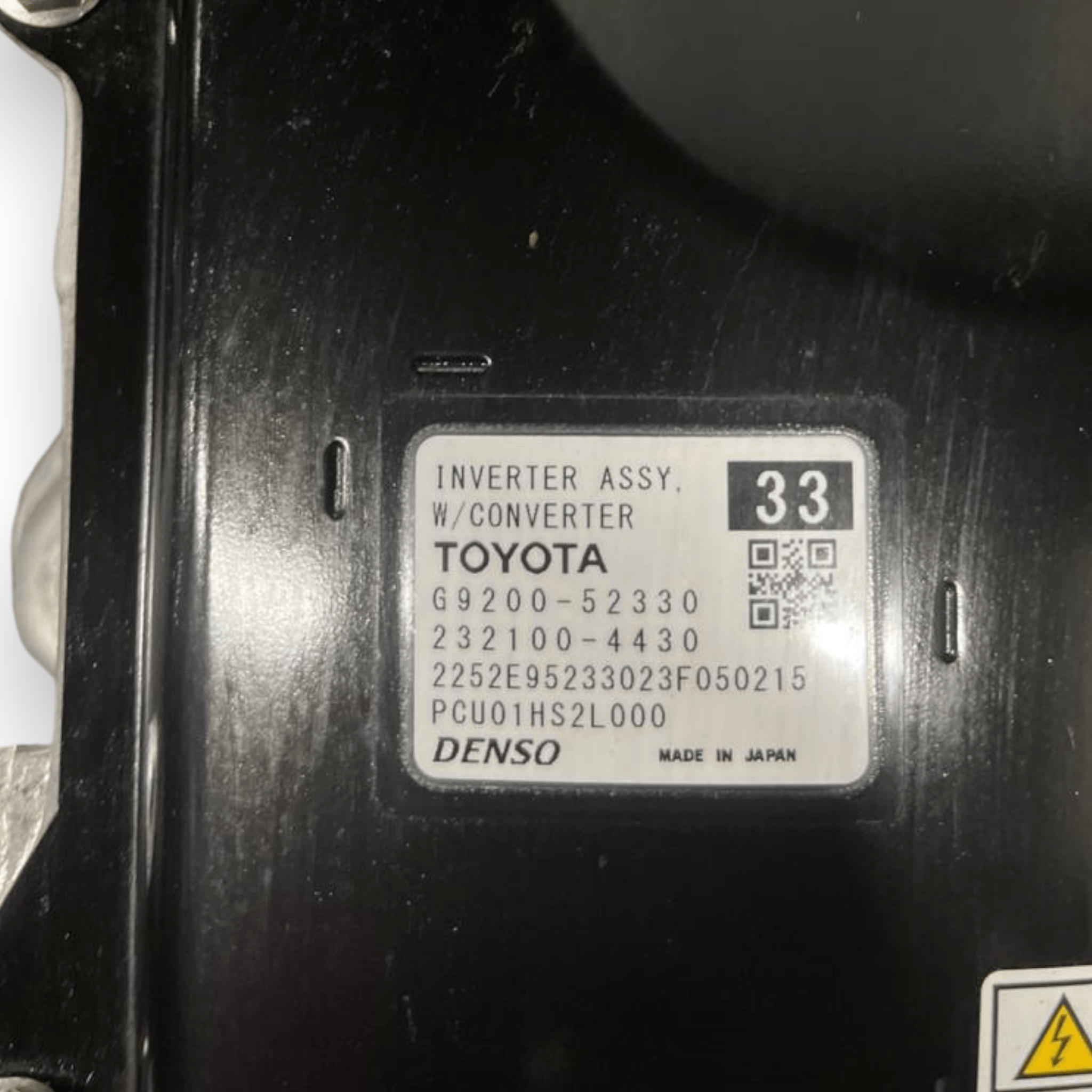 Inverter / Convertitore Toyota Yaris Cross 1.5 Benzina / Hybrid (2020 -) cod: 232100-4430 / cod: G9200-52330