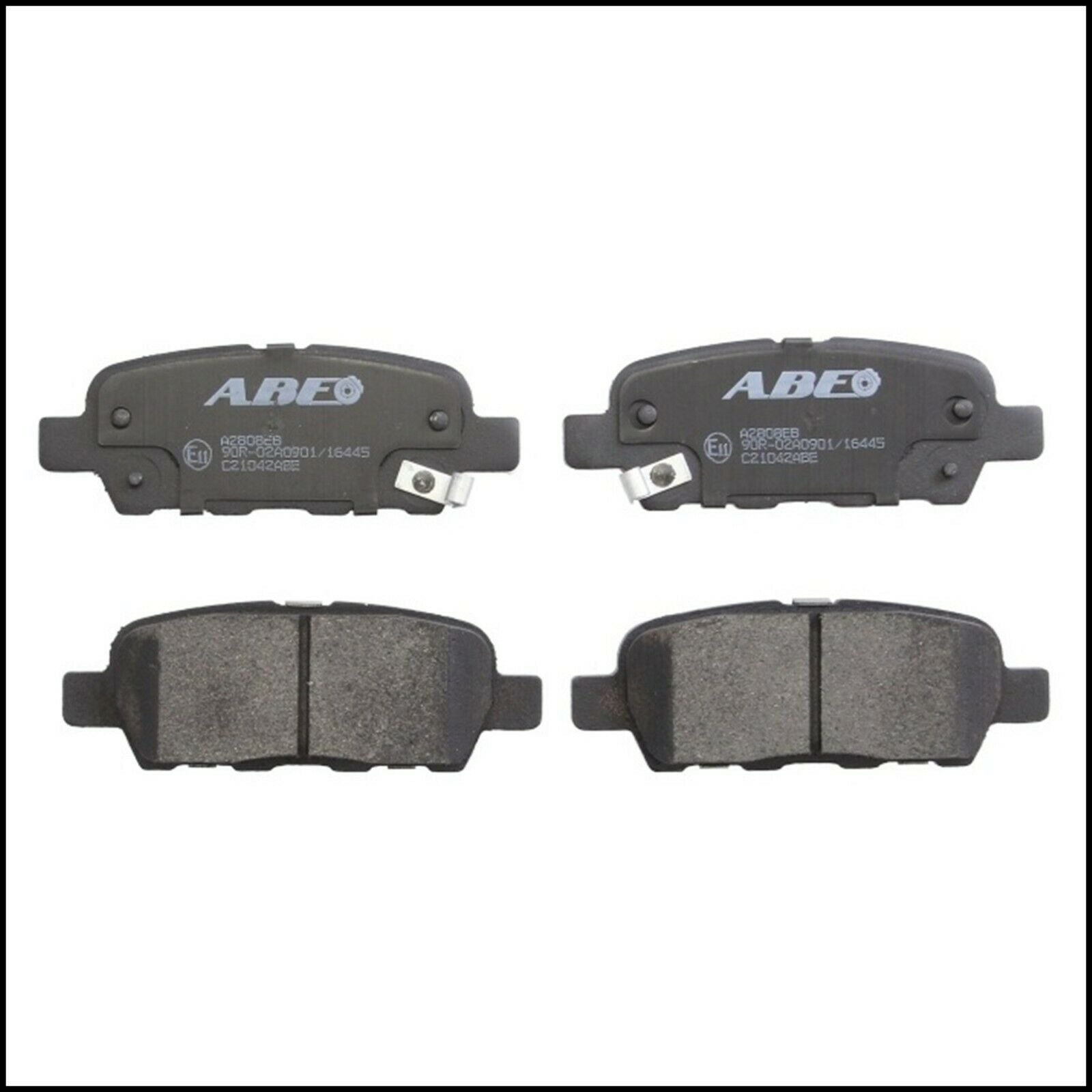 Kit 4 Pastiglie Freno Posteriori Per Infiniti M35 dal 2005> BIBA-RICAMBI