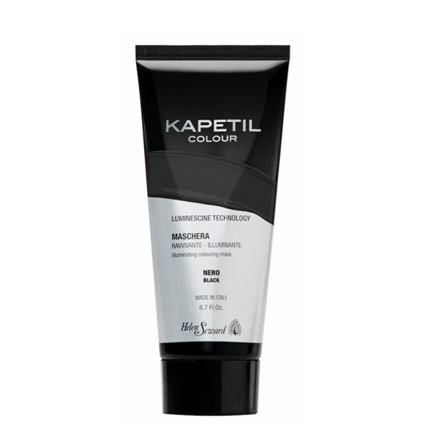 KAPETIL MASCHERA CAPELLI RAVVIVANTE ILLUMINANTE NERO 200ML