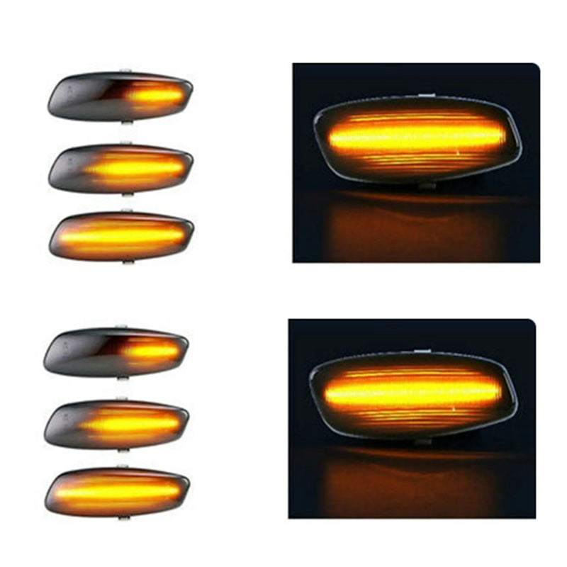 Frecce Laterali Tuning Progressive Compatibile Per Peugeot 207 dal 2006> BIBA-RICAMBI