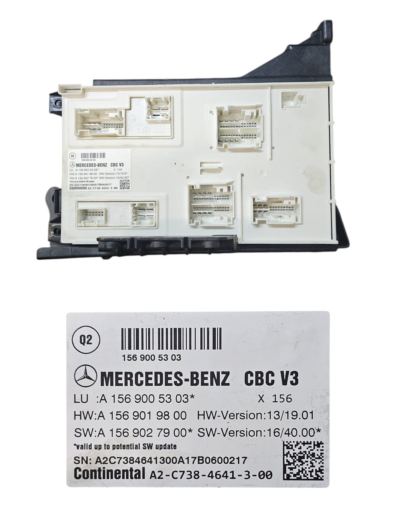 Kit Chiave / Accensione Mercedes CLA W117 (2013-2019) Sigla Motore: 651930