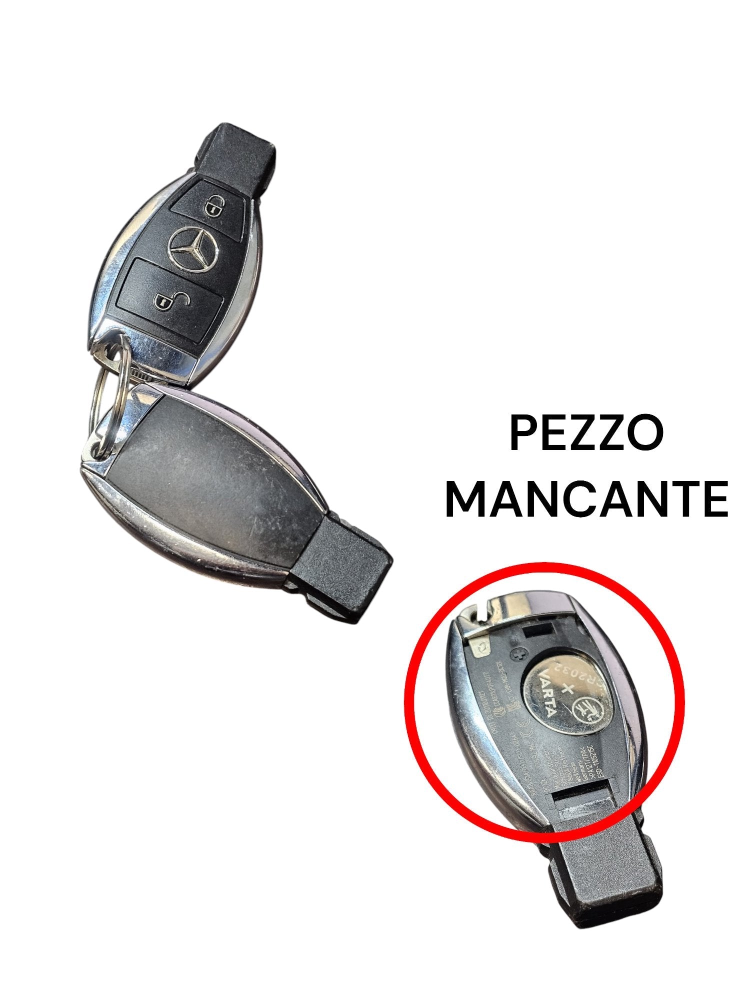 Kit Chiave / Accensione Mercedes CLA W117 (2013-2019) Sigla Motore: 651930