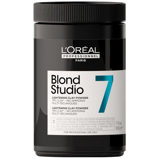L'OREAL BLOND STUDIO DECOLORANTE BLU NO AMMONIACA 7 TONI 500 GR - BIBA-RICAMBI