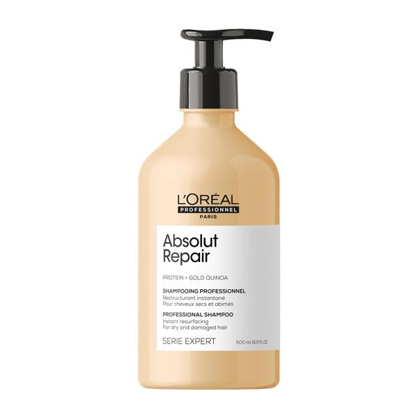 L'OREAL PROFESSIONNEL SERIE EXPERT SHAMPOO ABSOLUT REPAIR 500 ML - BIBA-RICAMBI