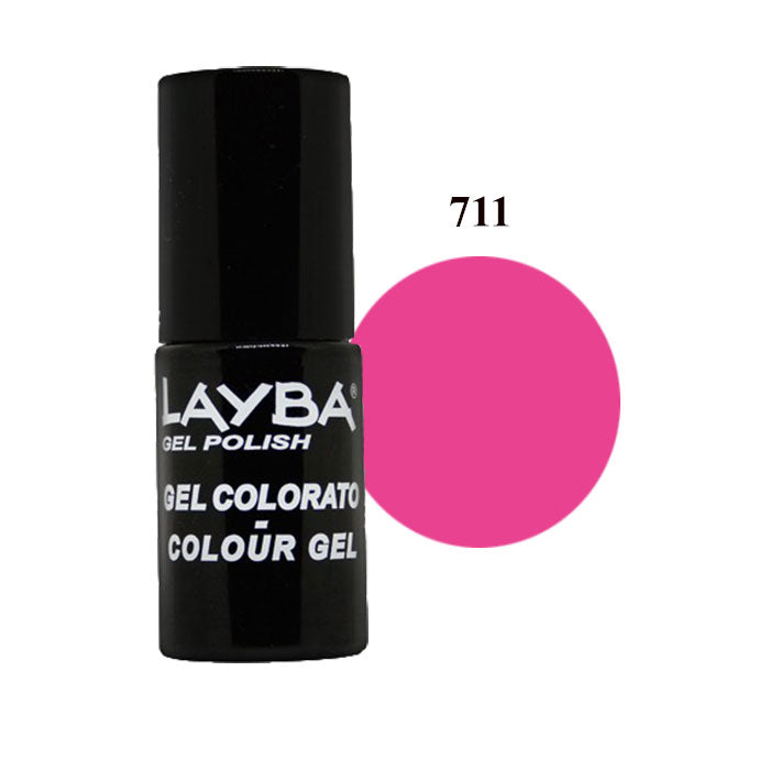 LAYLA LAYBA SMALTO SEMIPERMANENTE GEL POLISH GEORGIANA 711