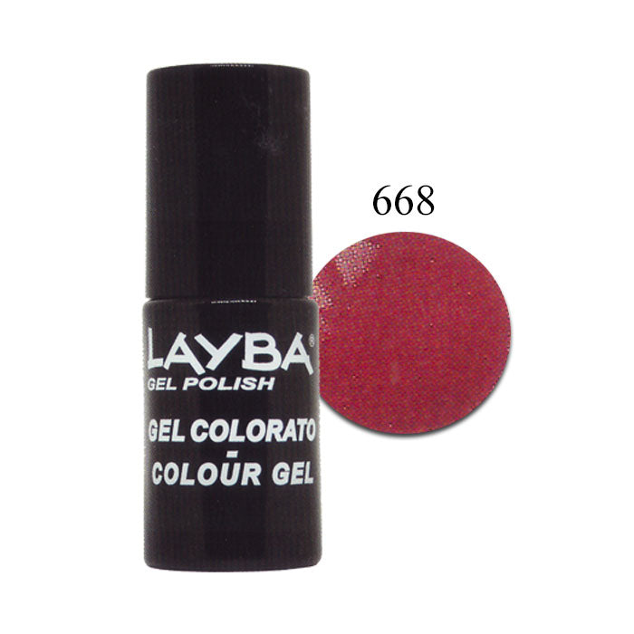 LAYLA LAYBA SMALTO SEMIPERMANENTE GEL POLISH STRIKING 668