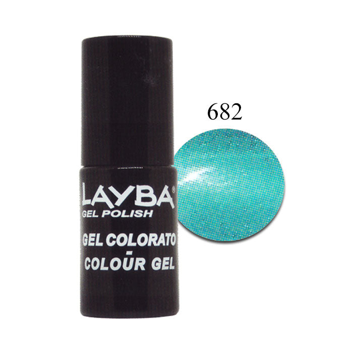 LAYLA LAYBA SMALTO SEMIPERMANENTE GEL POLISH TEAL 682