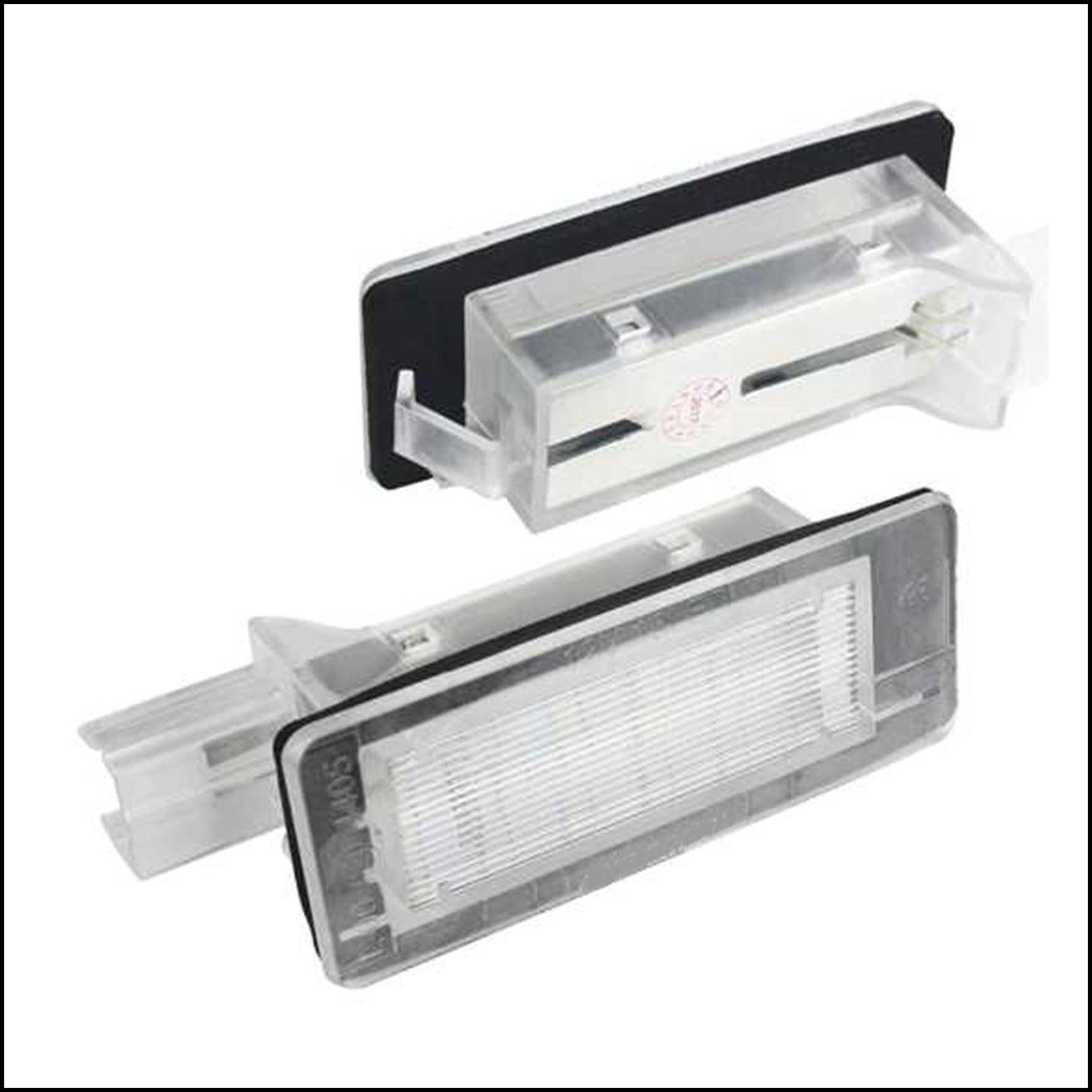 Lampadine Placchette Luci Targa Led Specifiche Adattabile Dacia Duster dal 2010> BIBA-RICAMBI