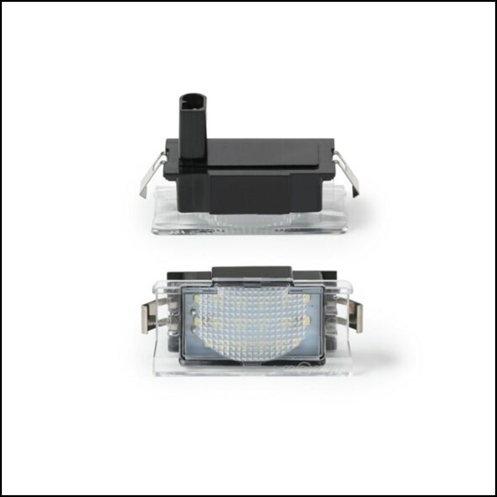 Lampadine Placchette Luci Targa Led Specifiche Adattabile BMW Serie 5 (E34) Touring dal 1991-1997 BIBA-RICAMBI