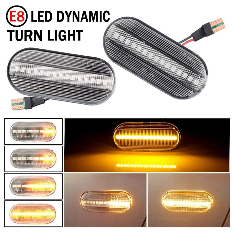 Frecce Laterali Tuning Progressive Dinamiche Compatibile Per Dacia Logan I dal 2004> BIBA-RICAMBI