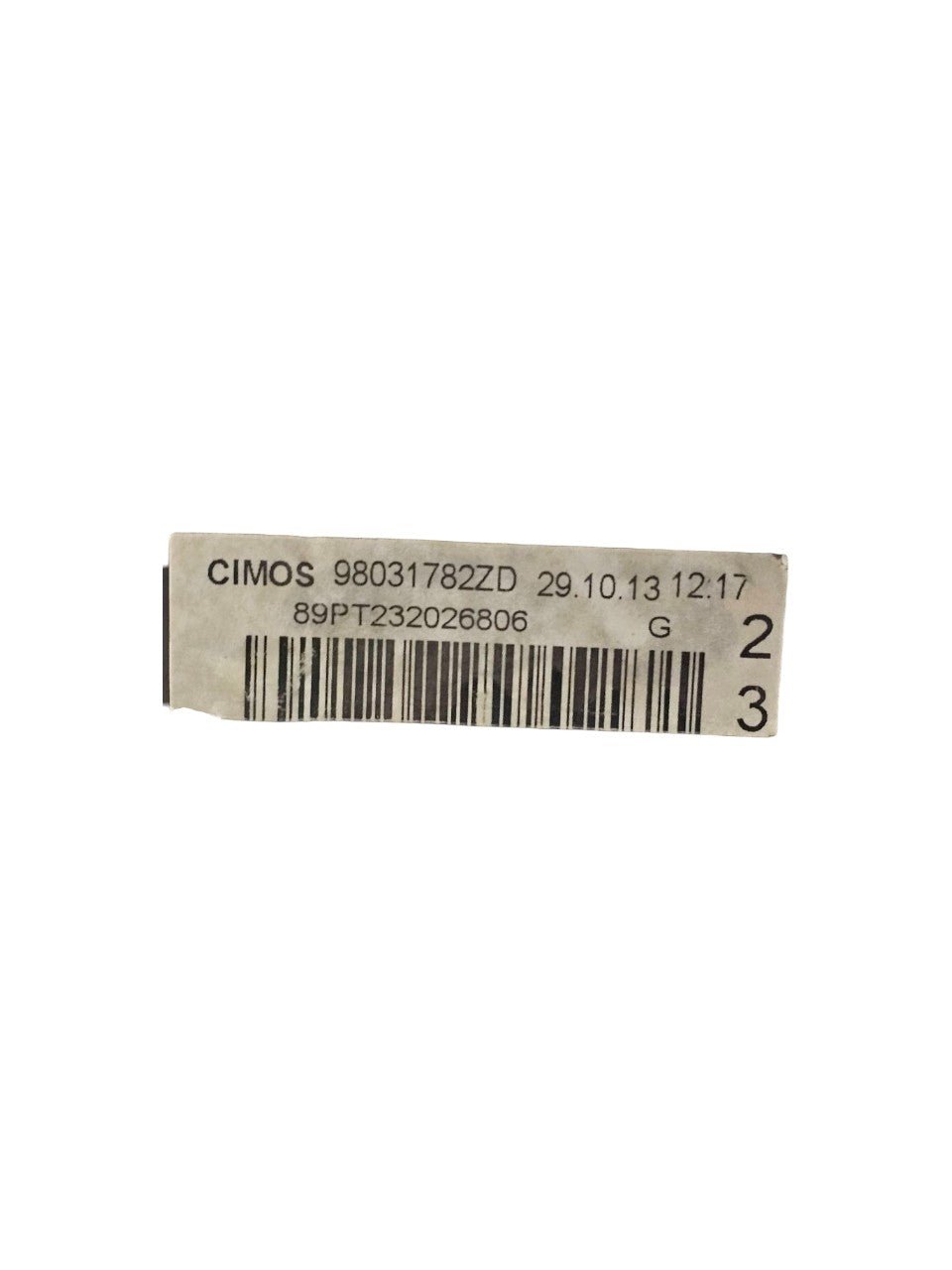 Leva Freno A Mano / Stazionamento Peugeot 308 II SW Cod:98031782ZD (2013-2021)