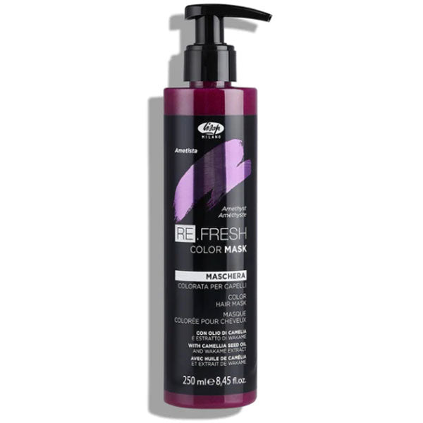 LISAP REFRESH MASCHERA COLORATA CAPELLI AMETISTA 250 ML - BIBA-RICAMBI