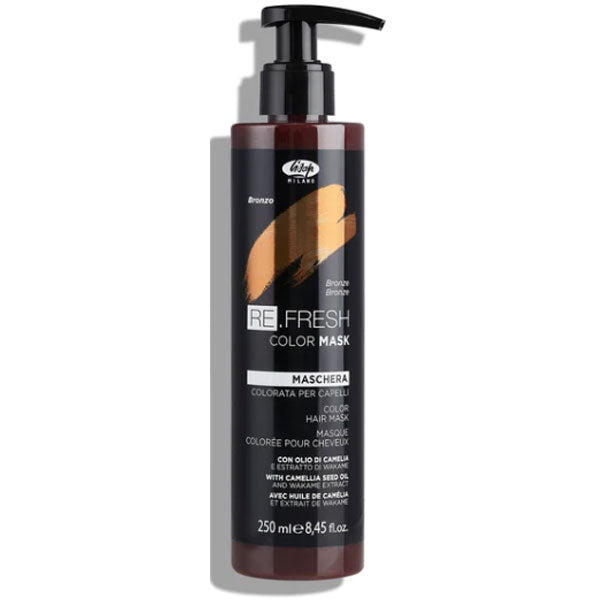 LISAP REFRESH MASCHERA COLORATA CAPELLI BRONZO 250 ML - BIBA-RICAMBI