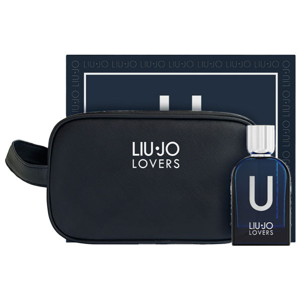 LIU JO LOVERS COFANETTOUOMO EAU DE TOILETTE 50 ML + POCHETTE - BIBA-RICAMBI