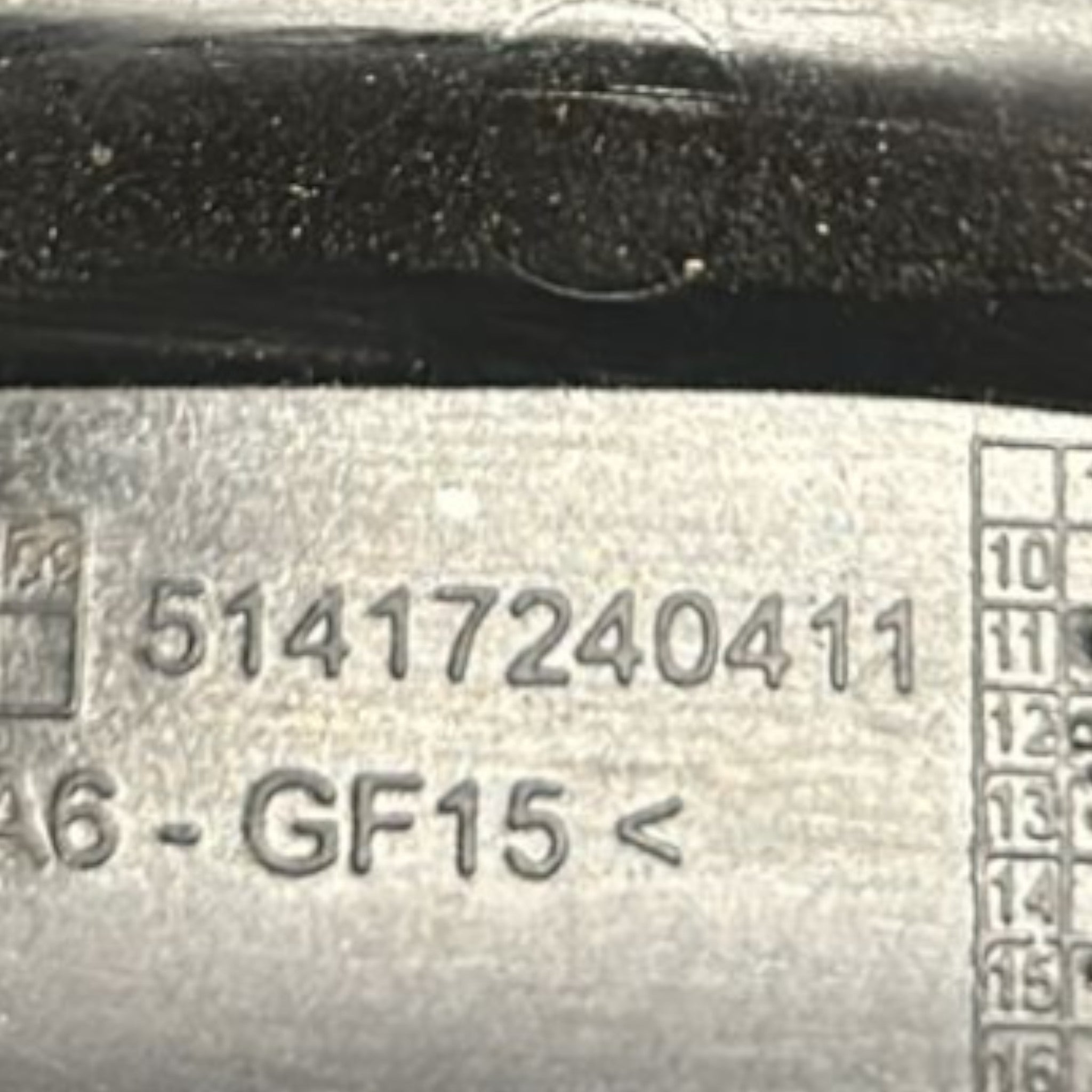 Maniglia Interna Anteriore Sinistro BMW Serie 1 (F20) cod.51417240411 (2013 > 2019)