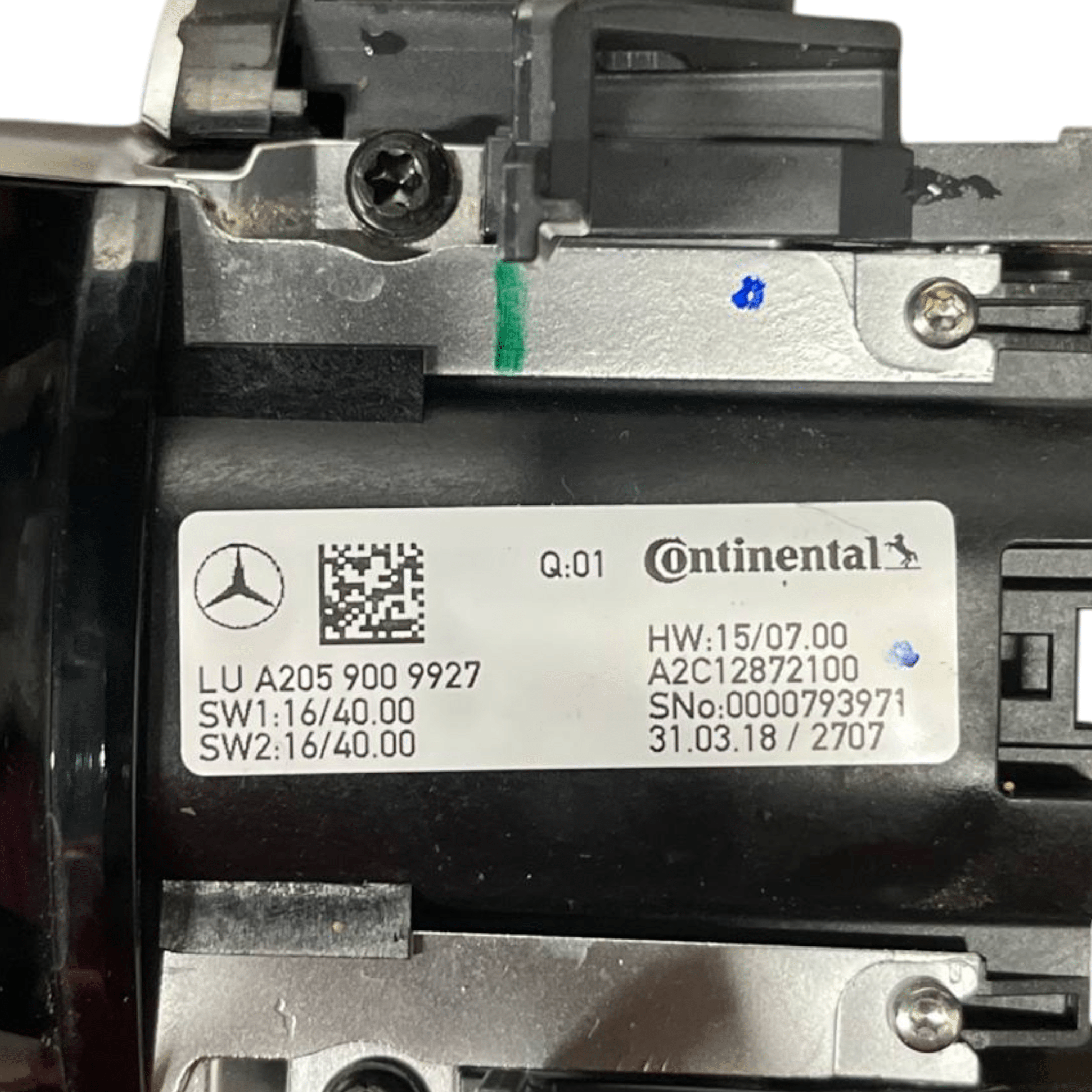 Manopola/joystick comandi computer di bordo Mercedes GLC X253 cod.A2059009927 (2015-2022)