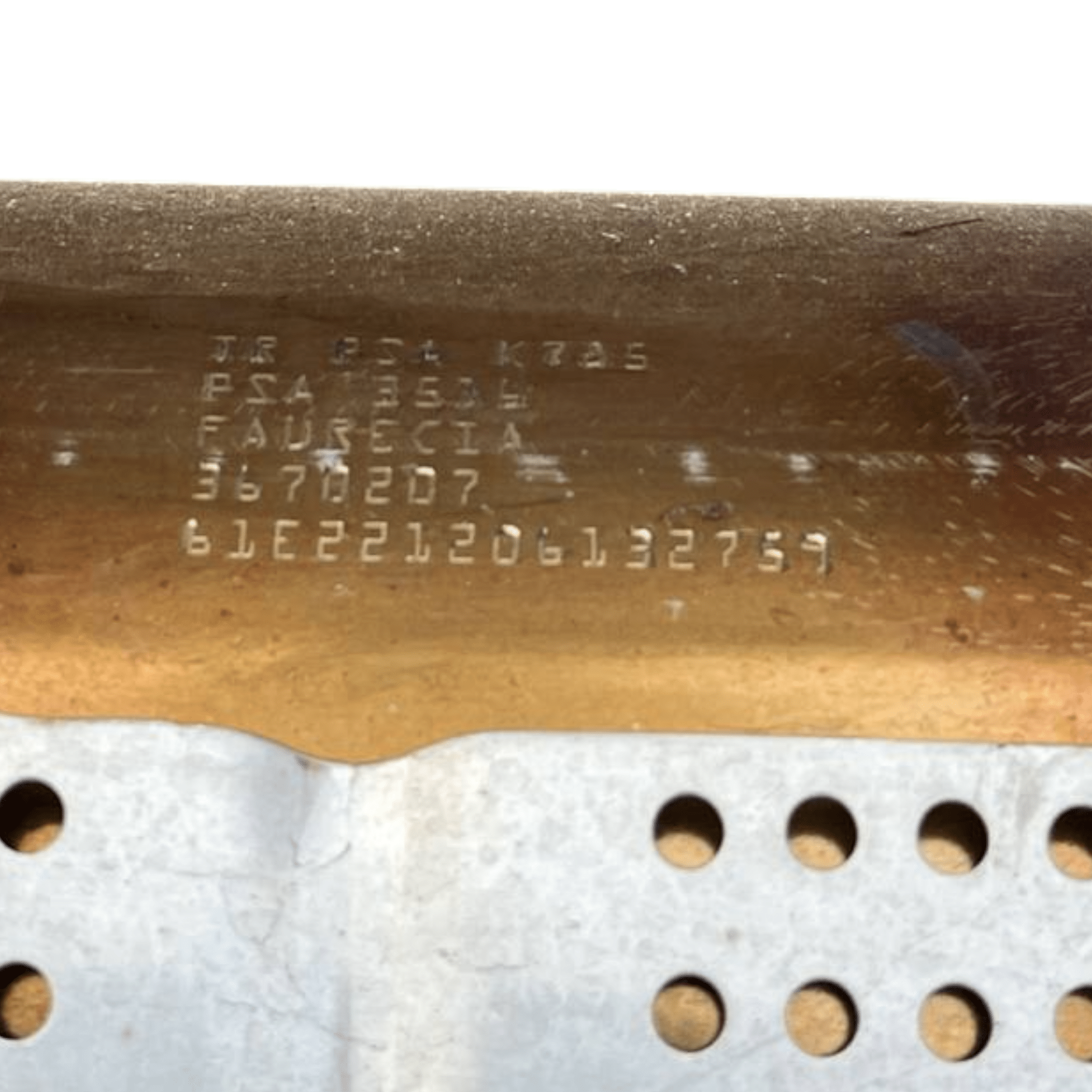 Marmitta / scarico terminale Peugeot 308 1.6 benzina (2021->) cod.3670207