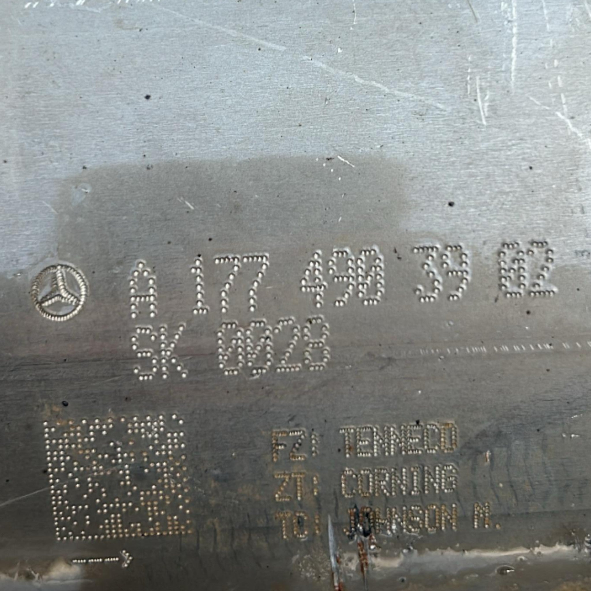 Marmitta / Terminale Di Scarico Mercedes Benz GLB (X247) cod.A2474913900 2.0 Diesel (2019 > ) cod.1774903902 Linea Di Scarico