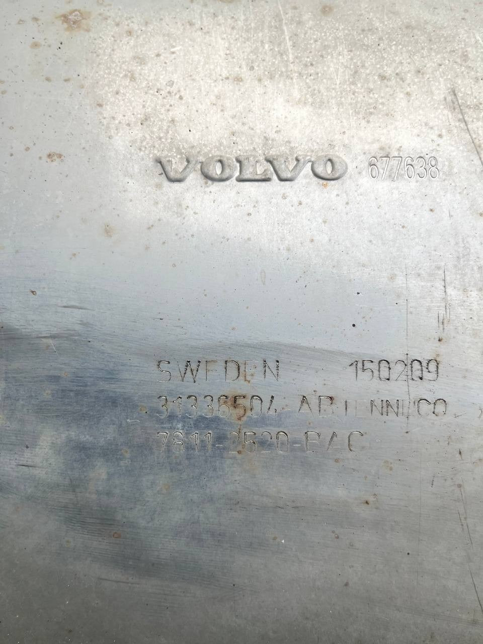 Marmitta / Terminale Di Scarico Volvo V60 (2010>) cod.31336504