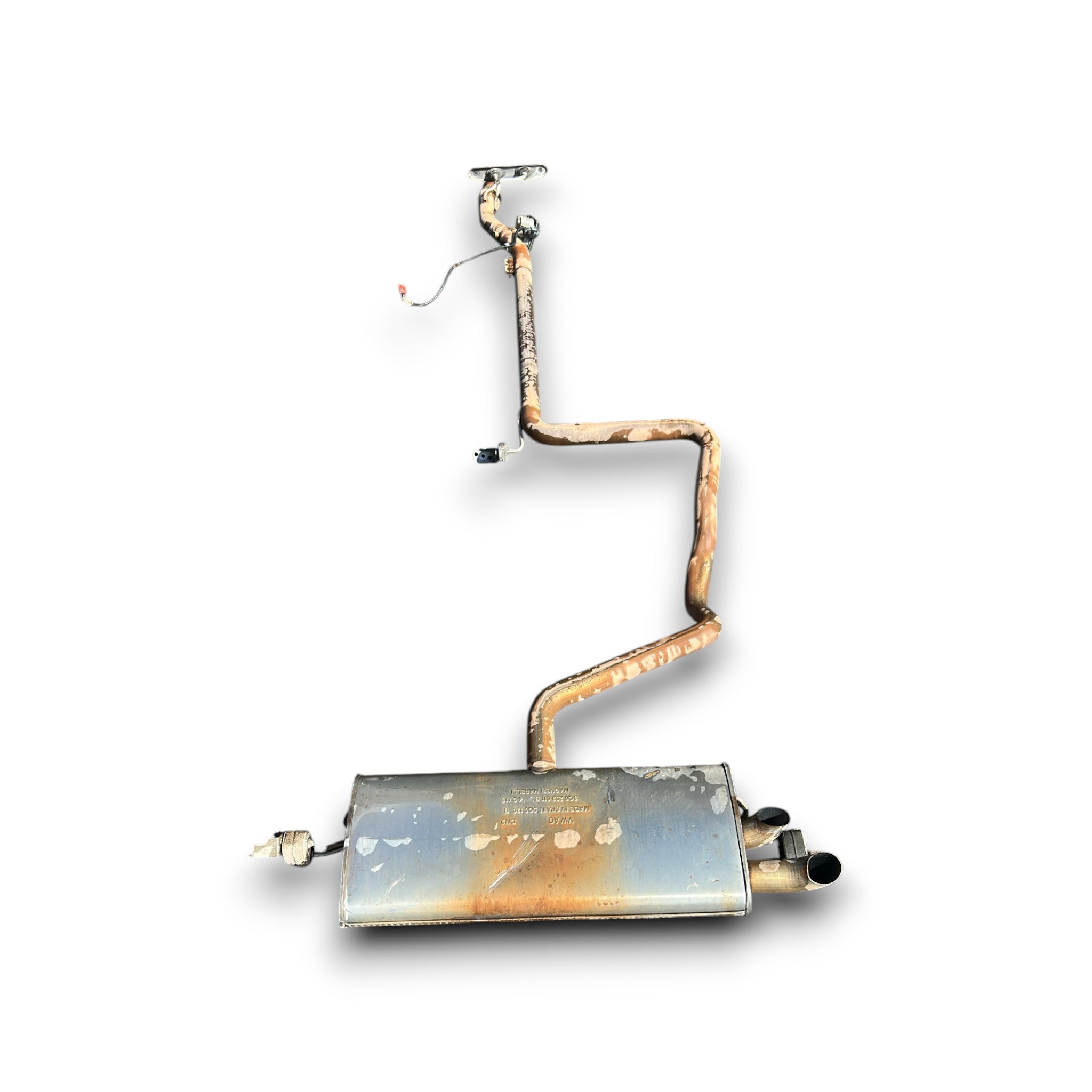 Marmitta / Terminale Di Scarico silenziatore Seat Leon III cod.5Q6253611BL 2.0 Diesel (2013 > 2019) Linea Di Scarico