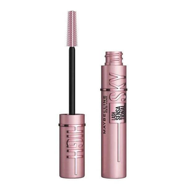 MAYBELLINE LASH SENSATIONAL MASCARA SKY HIGH 01 VERY BLACK - BIBA-RICAMBI