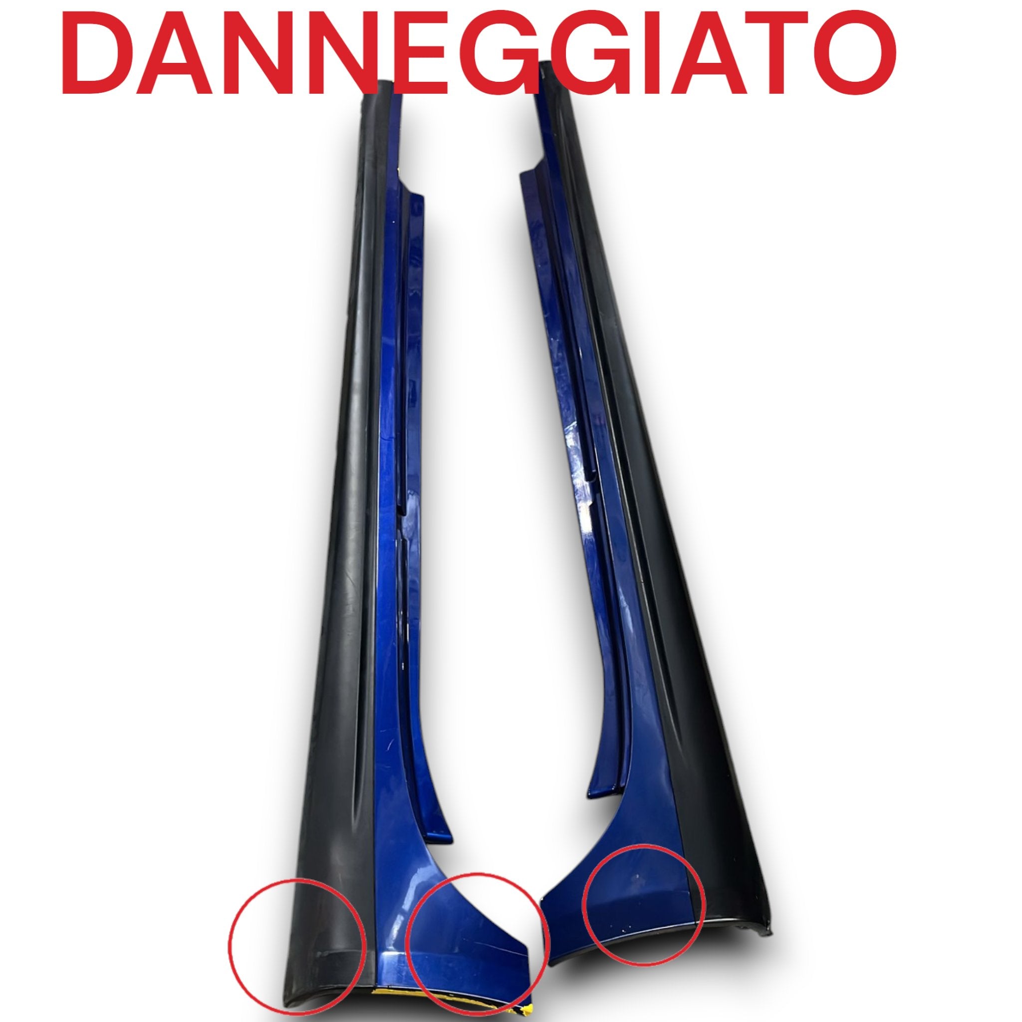 Minigonna / Sottoporta Laterale Destro + Laterale Sinistro Maserati Ghibli cod:670010791 (2013 > 2024)