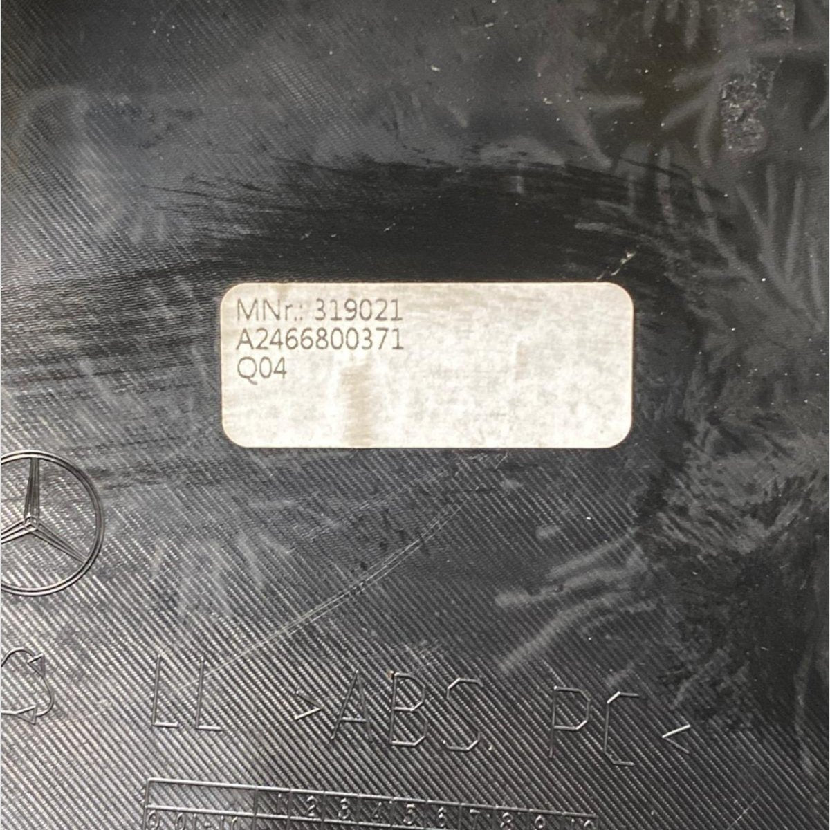 Modanatura cruscotto centrale Mercedes-Benz Classe B W246 (2011-2018) Cod: A2466800371