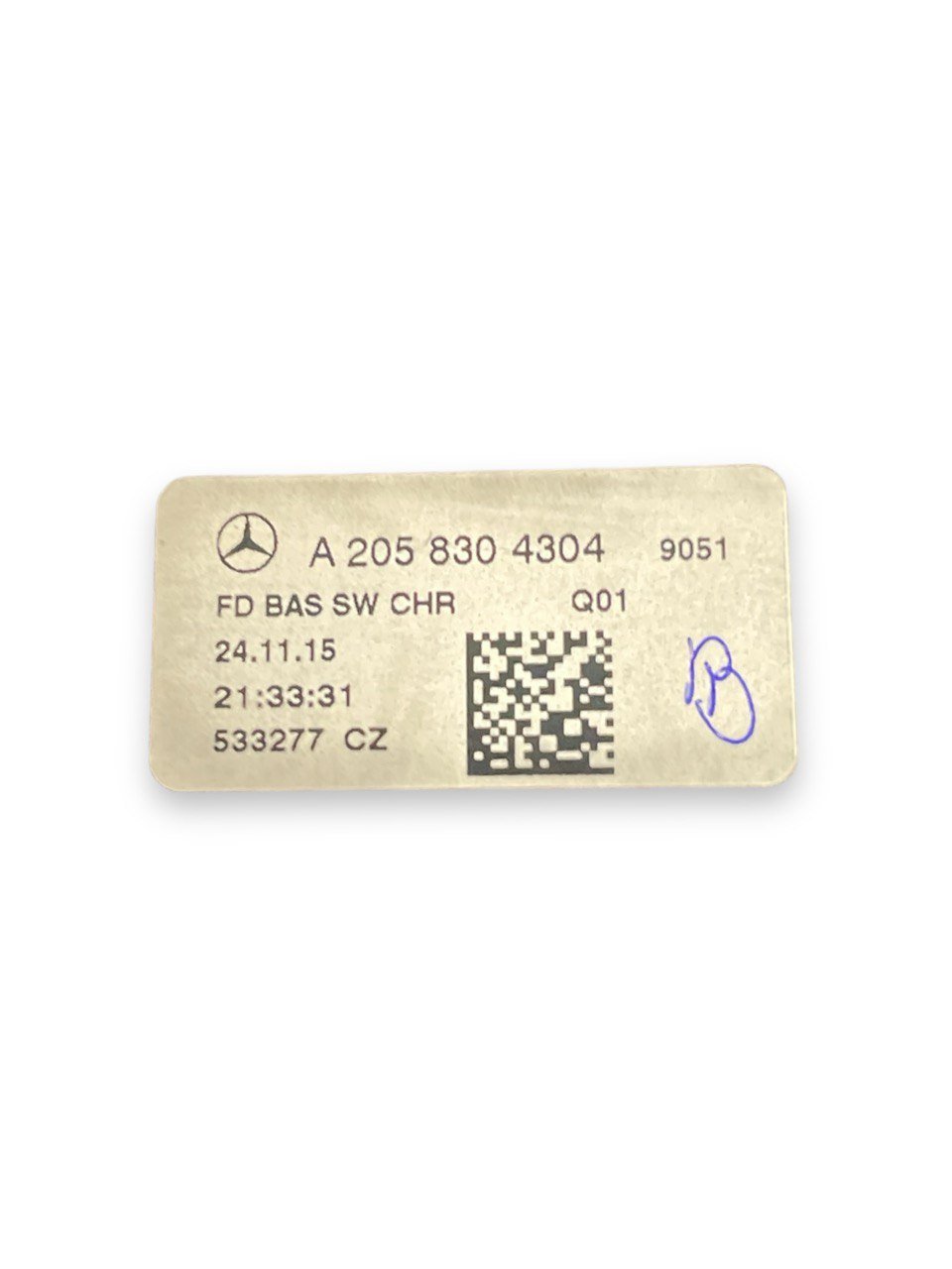 Modanatura tunnel centrale MERCEDES-BENZ CLASSE C cod:A2058304304 (W205) (2014-2021)