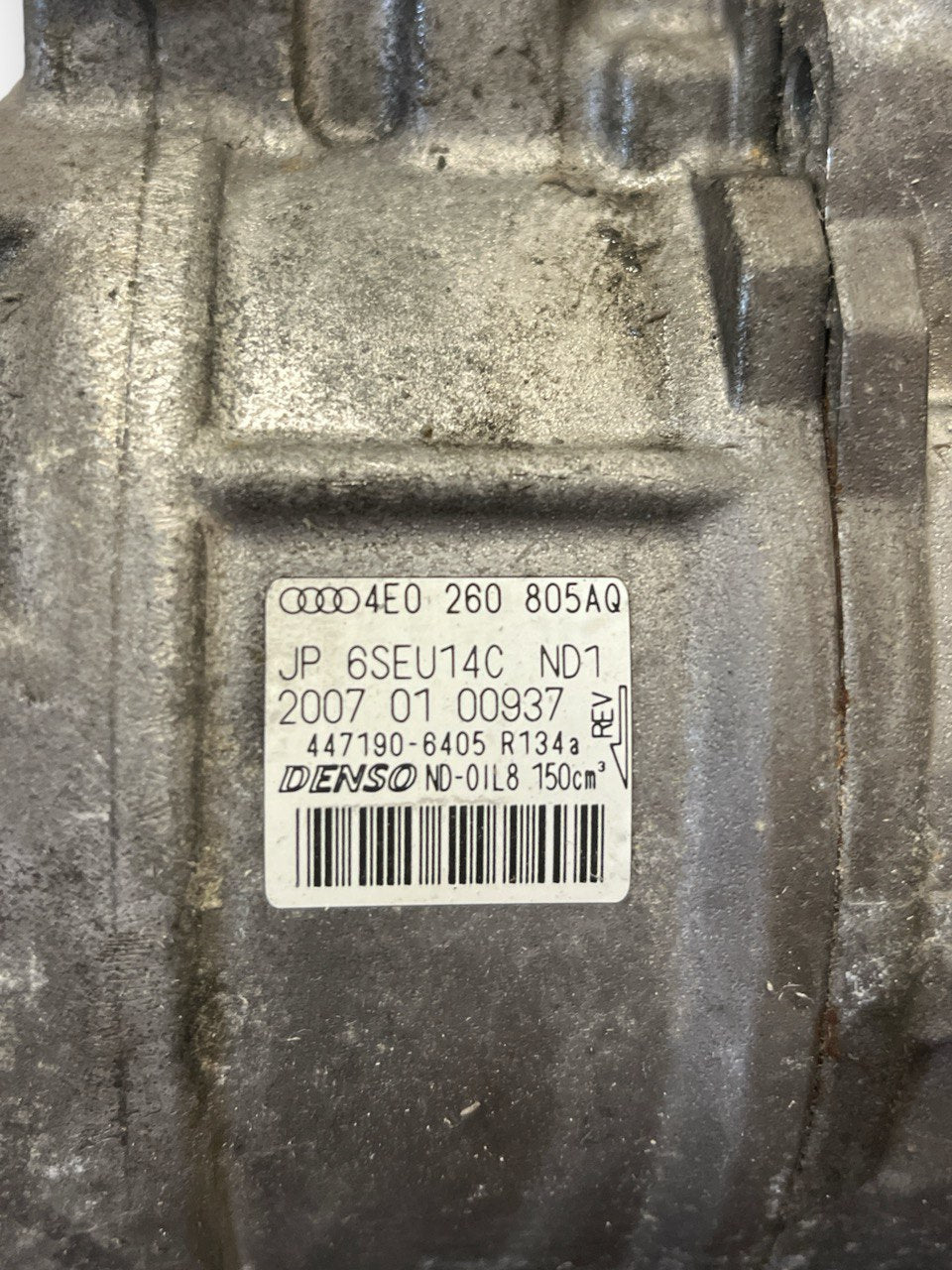 Motorino Avviamento Audi A8 D3 4.2 Diesel (2002 al 2010) cod: 6033AC1114