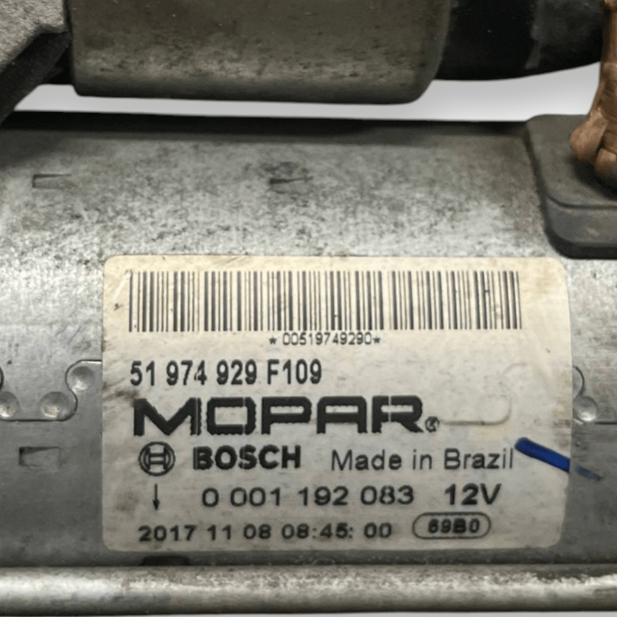 Motorino Avviamento Fiat Panda 312 - 319 1.2 Benzina (2012 -) cod: 51974929F109
