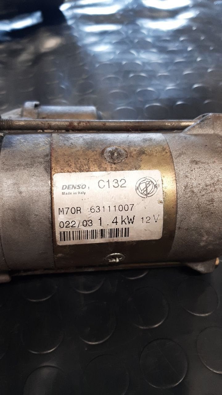 Motorino Avviamento Fiat Stilo SW (2002) 1.9 JTD cod:63111007