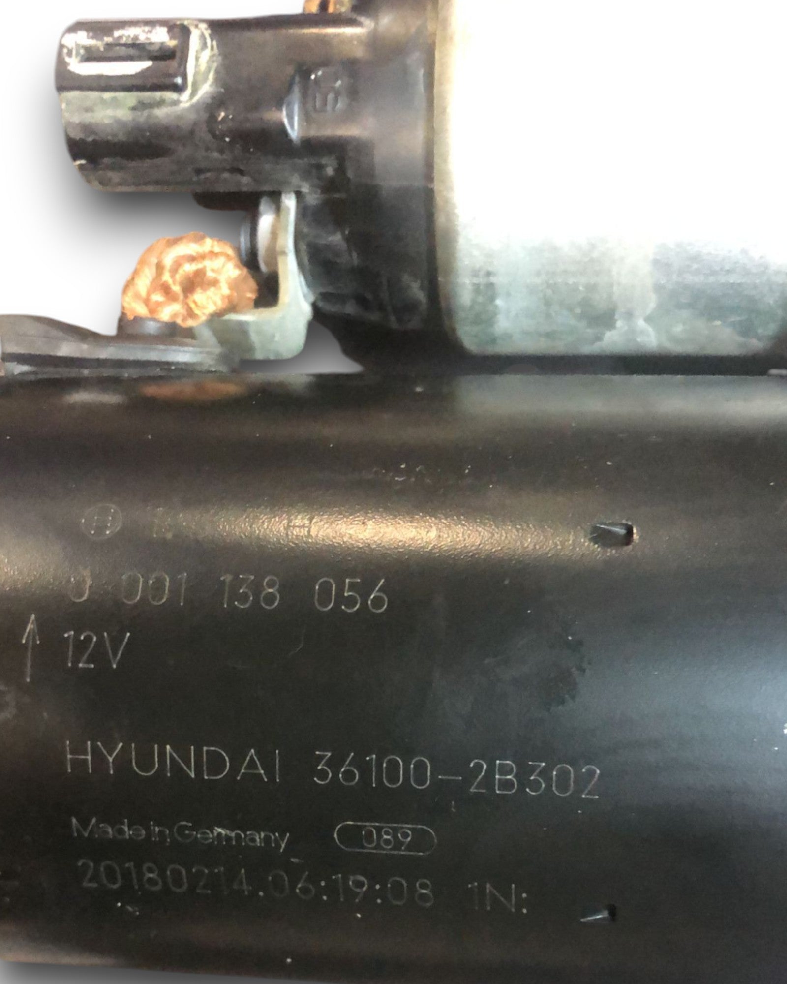 Motorino Avviamento Hyundai IX20 1.4 Benzina (2010 > 2019) cod:0001138056