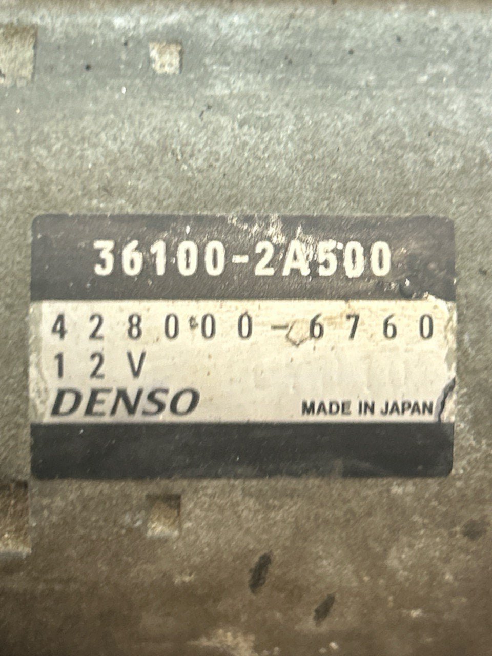 Motorino Avviamento Hyundai IX20 1.6 Diesel (2010 - 2019) cod . 36100-2A500