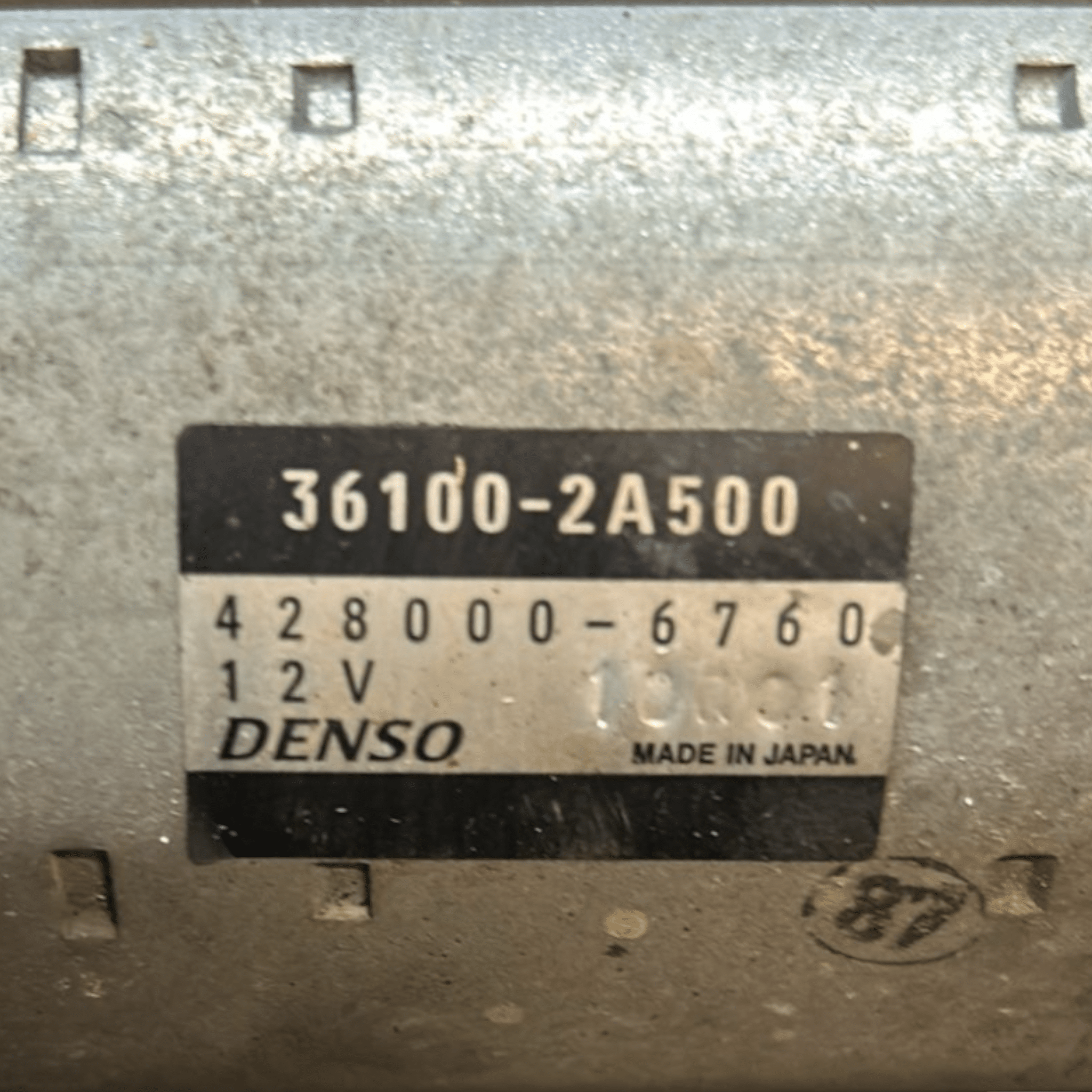 Motorino Avviamento Kia CEE'D 1.6 Diesel (2012 > 2018) cod:36100-2A500