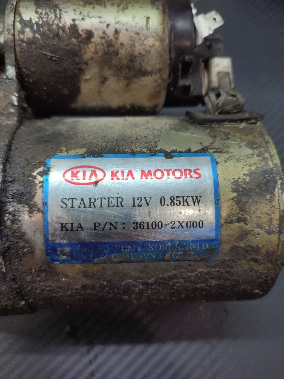 Motorino avviamento Kia Rio 1.3 benzina 2003 cod 36100-2x000