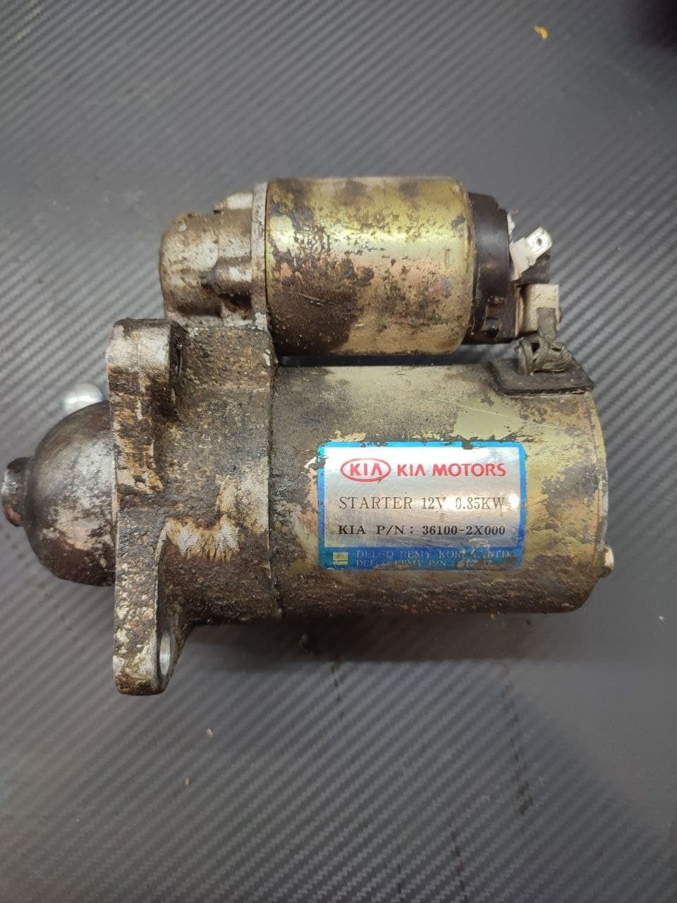 Motorino avviamento Kia Rio 1.3 benzina 2003 cod 36100-2x000