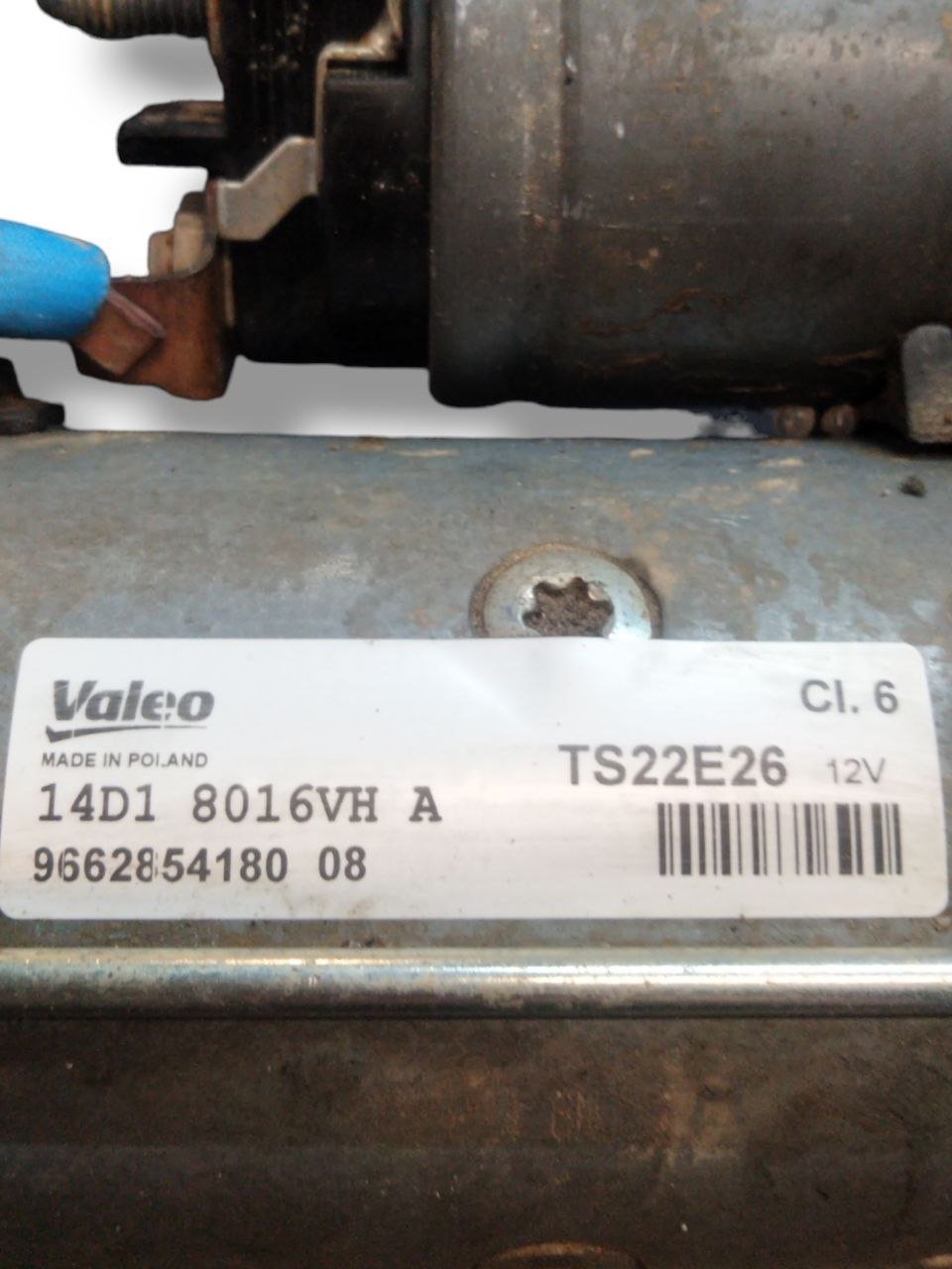 Motorino avviamento Peugeot Partner / Berlingo / Peugeot Rifter 1.6 diesel (2019) cod.966285418008