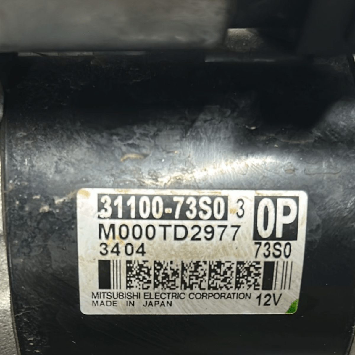 Motorino Avviamento Suzuki Ignis 1.2 Benzina cod:31100-73S0 (2016 >)