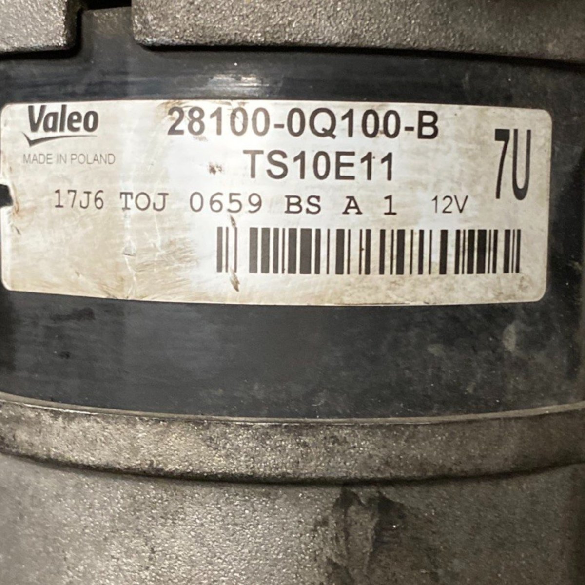 Motorino avviamento toyota aygo ii 1.0 benzina (2014-2021) Cod: 28100-0q100-b