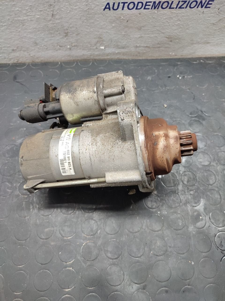 Motorino Avviamento Volkswagen Golf 5 (2001) Cod:02Z911023H